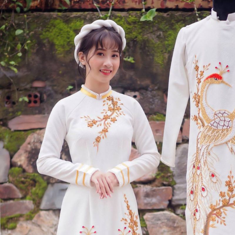 Bảng giá thuê áo dài cưới màu trắng tại Tài Lộc Wedding