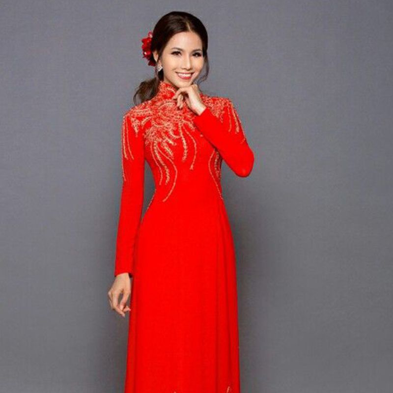 Tài Lộc Wedding – Địa chỉ cho thuê áo dài cưới màu đỏ đẹp tại TP.HCM