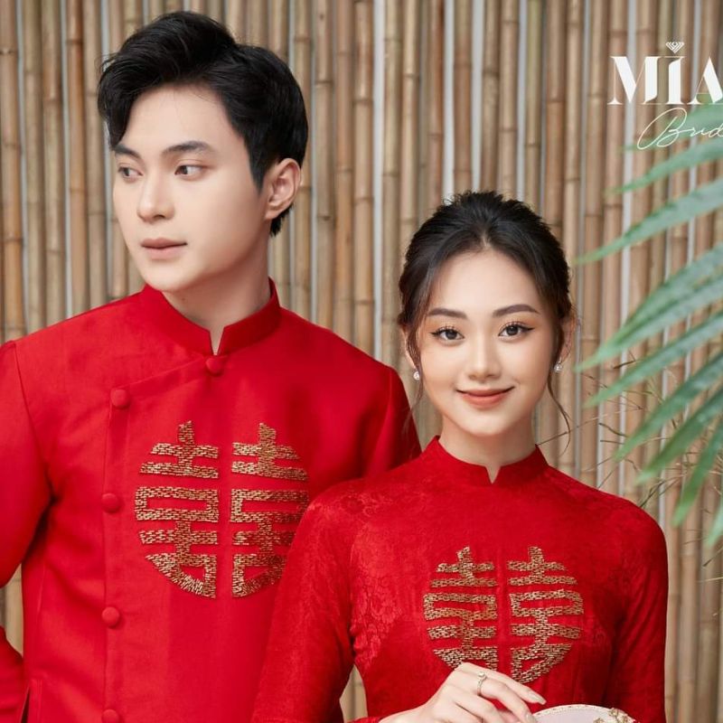 Tại sao nên chọn thuê áo dài cưới màu đỏ tại Tài Lộc Wedding