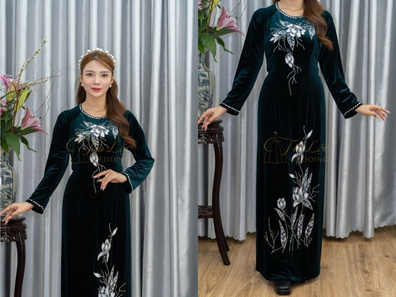 Bà Sui Xanh Rêu Nhung Cườm Bạc Hoa Sơn Trắng Bà Sui Xanh Rêu Nhung Cườm Bạc Hoa Sơn Trắng